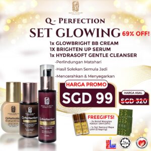 SET GLOWING (1x BB CREAM ,1x CLEANSER ,1 x SERUM)