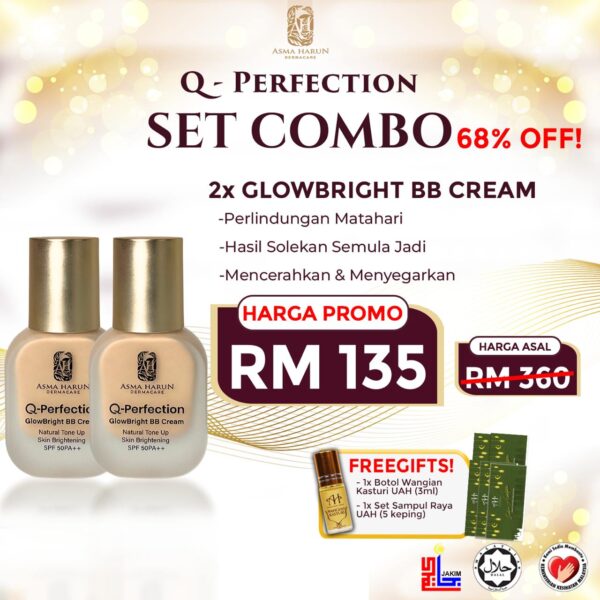 2 X BB CREAM + 1 BOTOL KASTURI KIJANG